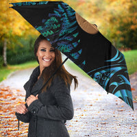 Kotiate New Zealand Umbrella Maori Weapon Paua Shell Haka Fern