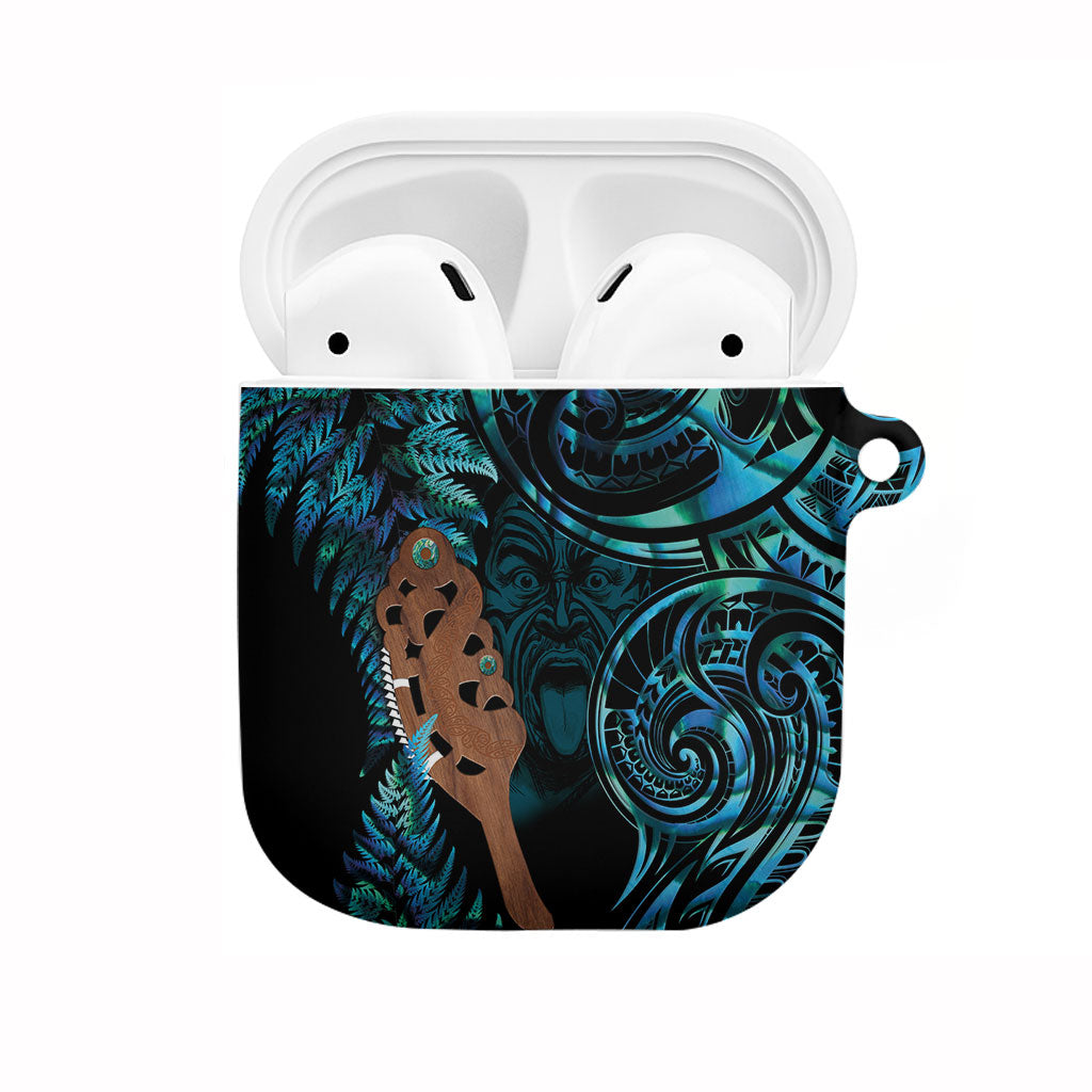 Maripi New Zealand AirPods Case Maori Weapon Paua Shell Haka Fern