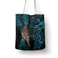 Maripi New Zealand Tote Bag Maori Weapon Paua Shell Haka Fern
