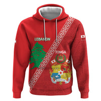 Tonga And Lebanon Hoodie 2026 Together Half Style