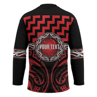 Aotearoa Ngapuhi Personalised Hockey Jersey Maori Iwi Poutama Puhoro Tattoo