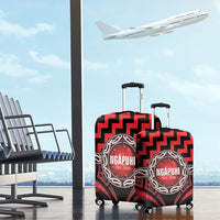 Aotearoa Ngapuhi Luggage Cover Maori Iwi Poutama Puhoro Tattoo