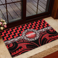 Aotearoa Ngapuhi Rubber Doormat Maori Iwi Poutama Puhoro Tattoo