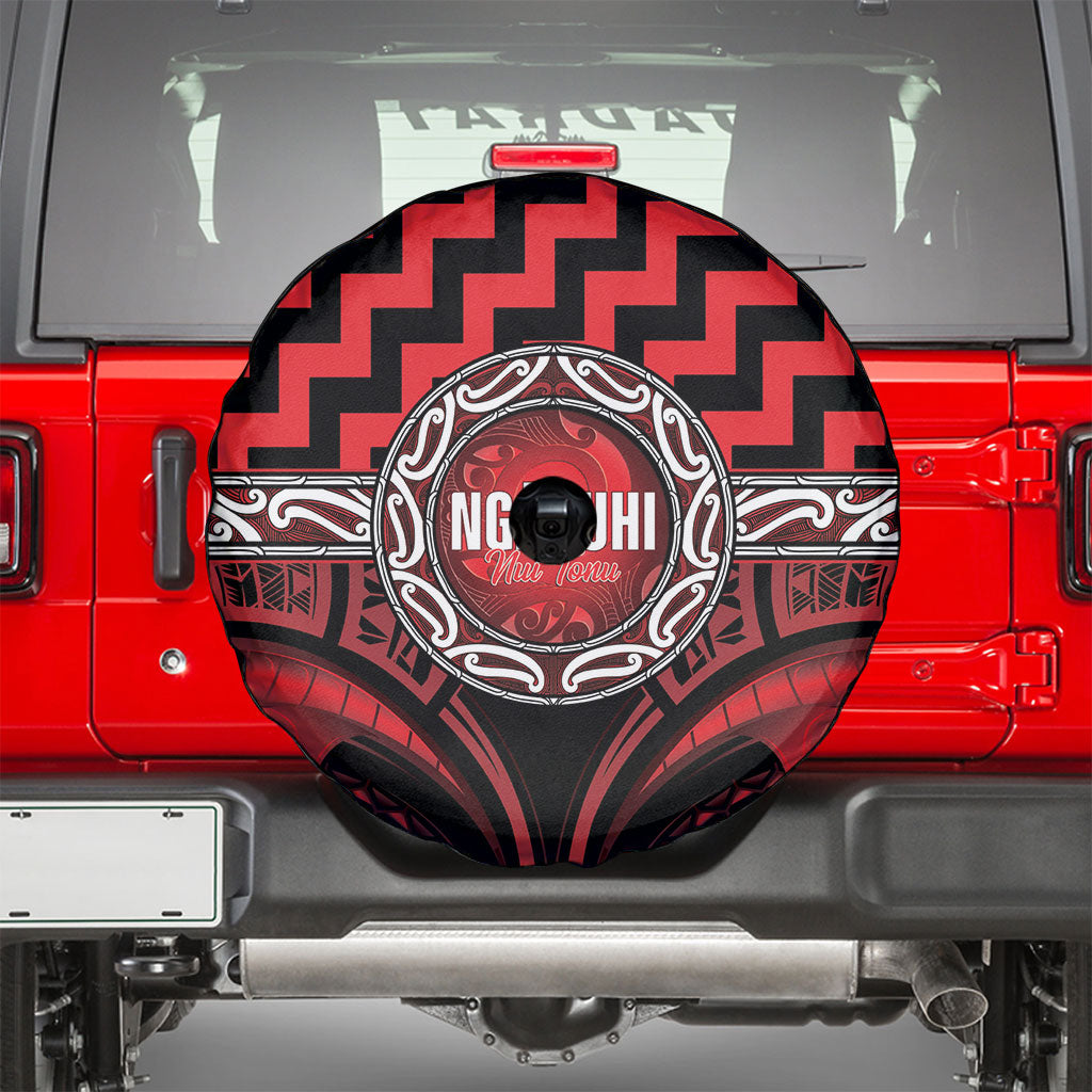 Aotearoa Ngapuhi Spare Tire Cover Maori Iwi Poutama Puhoro Tattoo