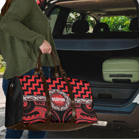 Aotearoa Ngapuhi Travel Bag Maori Iwi Poutama Puhoro Tattoo