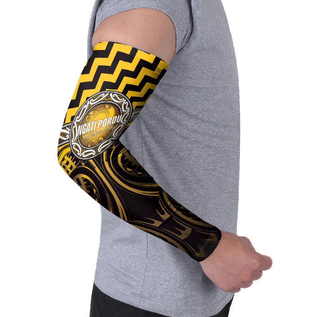 Aotearoa Ngati Porou Personalised Arm Sleeves Maori Iwi Poutama Puhoro Tattoo