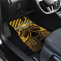 Aotearoa Ngati Porou Personalised Car Mats Maori Iwi Poutama Puhoro Tattoo