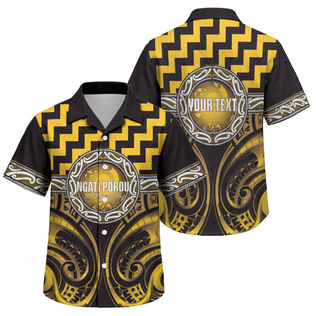Aotearoa Ngati Porou Personalised Family Matching Puletasi and Hawaiian Shirt Maori Iwi Poutama Puhoro Tattoo