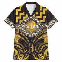 Aotearoa Ngati Porou Personalised Hawaiian Shirt Maori Iwi Poutama Puhoro Tattoo