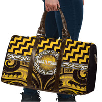 Aotearoa Ngati Porou Travel Bag Maori Iwi Poutama Puhoro Tattoo