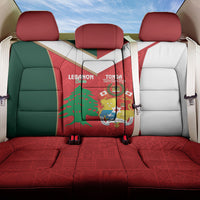 Rugby Tonga and Lebanon Back Car Seat Cover Mate Maa Tonga Cedars Together