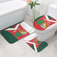 Rugby Tonga and Lebanon Bathroom Set Mate Maa Tonga Cedars Together