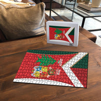 Rugby Tonga and Lebanon Puzzle Mate Maa Tonga Cedars Together