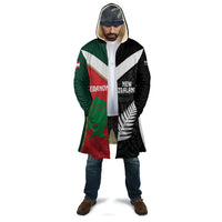 Custom Rugby New Zealand and Lebanon Cloak All Black Cedars Together
