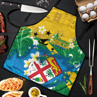 Malampa Fiji Day Apron 10 October Together We Grow Grunge Tapa Motifs