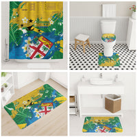 Malampa Fiji Day Bathroom Set 10 October Together We Grow Grunge Tapa Motifs