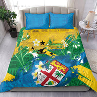 Malampa Fiji Day Bedding Set 10 October Together We Grow Grunge Tapa Motifs
