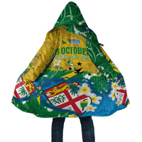 Malampa Fiji Day Cloak 10 October Together We Grow Grunge Tapa Motifs