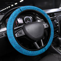 Malampa Fiji Day Steering Wheel Cover 10 October Together We Grow Grunge Tapa Motifs
