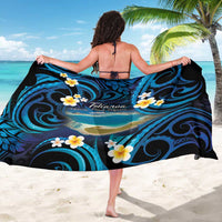 French Polynesia Tetiaroa Atoll Sarong Polynesian Curves Style