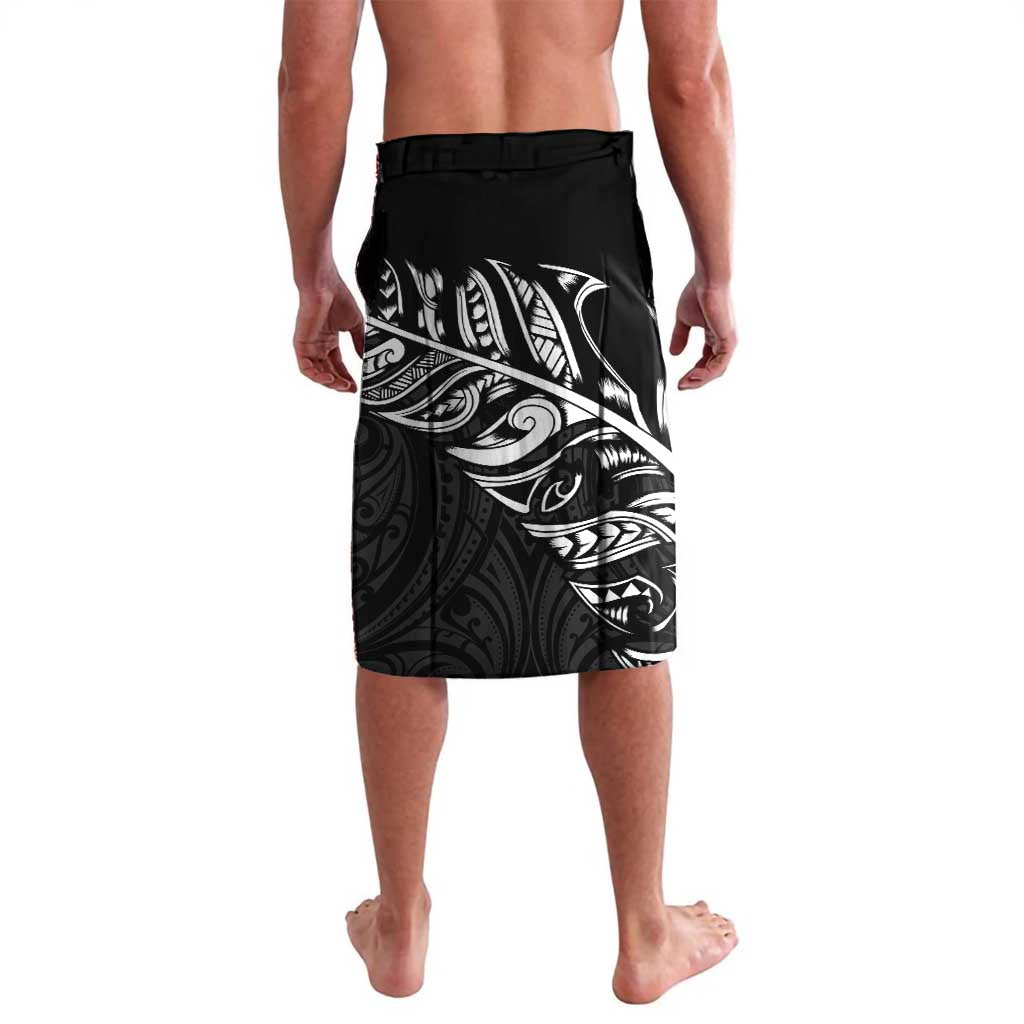 New Zealand and Ireland Rugby Custom Lavalava Maori Tiki Fern Irish Celtic Cross - Polynesian Pride