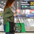New Zealand and Ireland Rugby Custom Travel Bag Maori Tiki Fern Irish Celtic Cross - Polynesian Pride
