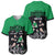 New Zealand and Ireland Rugby Custom Baseball Jersey Chicago 2025 Go All Black Shamrocks - Polynesian Pride