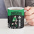 New Zealand and Ireland Rugby Ceramic Mug Chicago 2025 Go All Black Shamrocks - Polynesian Pride