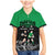 New Zealand and Ireland Rugby Custom Family Matching Mermaid Dress and Hawaiian Shirt Chicago 2025 Go All Black Shamrocks - Polynesian Pride