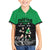 New Zealand and Ireland Rugby Custom Family Matching Off Shoulder Short Dress and Hawaiian Shirt Chicago 2025 Go All Black Shamrocks - Polynesian Pride