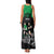 New Zealand and Ireland Rugby Custom Family Matching Tank Maxi Dress and Hawaiian Shirt Chicago 2025 Go All Black Shamrocks - Polynesian Pride
