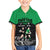 New Zealand and Ireland Rugby Custom Kid Hawaiian Shirt Chicago 2025 Go All Black Shamrocks - Polynesian Pride