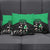 New Zealand and Ireland Rugby Pillow Cover Chicago 2025 Go All Black Shamrocks - Polynesian Pride