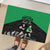 New Zealand and Ireland Rugby Rubber Doormat Chicago 2025 Go All Black Shamrocks - Polynesian Pride