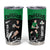 New Zealand and Ireland Rugby Tumbler Cup Chicago 2025 Go All Black Shamrocks - Polynesian Pride