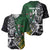 New Zealand and South Africa Rugby Custom Baseball Jersey Maori Tiki Fern Springboks Kente Pattern - Polynesian Pride