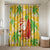 Aloha Hawaii Christmas Bathroom Set Mele Kalikimaka Funny Santa Palaka Quilt Motifs - Polynesian Pride