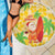 Aloha Hawaii Christmas Beach Blanket Mele Kalikimaka Funny Santa Palaka Quilt Motifs - Polynesian Pride