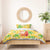 Aloha Hawaii Christmas Bedding Set Mele Kalikimaka Funny Santa Palaka Quilt Motifs - Polynesian Pride