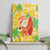 Aloha Hawaii Christmas Canvas Wall Art Mele Kalikimaka Funny Santa Palaka Quilt Motifs - Polynesian Pride