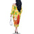 Aloha Hawaii Christmas Family Matching Off The Shoulder Long Sleeve Dress and Hawaiian Shirt Mele Kalikimaka Funny Santa Palaka Quilt Motifs - Polynesian Pride