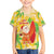 Aloha Hawaii Christmas Family Matching Off The Shoulder Long Sleeve Dress and Hawaiian Shirt Mele Kalikimaka Funny Santa Palaka Quilt Motifs - Polynesian Pride