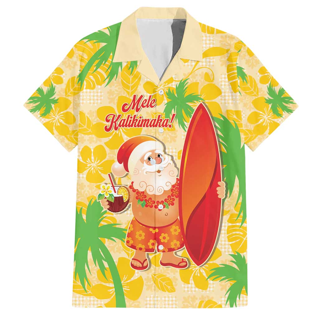 Aloha Hawaii Christmas Hawaiian Shirt Mele Kalikimaka Funny Santa Palaka Quilt Motifs - Polynesian Pride