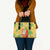 Aloha Hawaii Christmas Leather Bag Mele Kalikimaka Funny Santa Palaka Quilt Motifs - Polynesian Pride