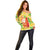 Aloha Hawaii Christmas Off Shoulder Sweater Mele Kalikimaka Funny Santa Palaka Quilt Motifs - Polynesian Pride