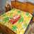 Aloha Hawaii Christmas Quilt Mele Kalikimaka Funny Santa Palaka Quilt Motifs - Polynesian Pride
