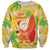 Aloha Hawaii Christmas Sweatshirt Mele Kalikimaka Funny Santa Palaka Quilt Motifs - Polynesian Pride
