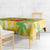 Aloha Hawaii Christmas Tablecloth Mele Kalikimaka Funny Santa Palaka Quilt Motifs - Polynesian Pride