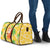 Aloha Hawaii Christmas Travel Bag Mele Kalikimaka Funny Santa Palaka Quilt Motifs - Polynesian Pride
