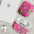 Aloha Hawaii Christmas AirPods Case Mele Kalikimaka Chill Flamingo Palaka Quilt Motifs - Polynesian Pride